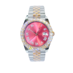 Men’s 40mm Mechanical Wristwatch with Stainless Steel Band - Image 4