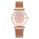 Women’s 36mm Quartz Watch with Magnetic Milanese Strap - Image 2