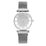 Women’s 36mm Quartz Watch with Magnetic Milanese Strap - Image 3