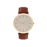 Quartz Analog Wrist Watch with Stainless Steel Case – 36 mm