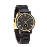 Quartz Analog Wooden Wrist Watch – 40 mm