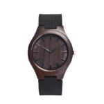 Quartz Analog Wooden Wrist Watch for Men – 40 mm