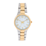 Women’s Analog Quartz Two-Tone Metal Bracelet Watch