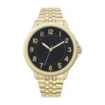 Men’s Analog Quartz Expansion Watch – Gold Tone Stainless Steel