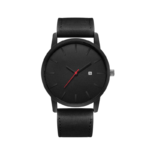 Quartz Analog Men’s Wrist Watch with Alloy Case and Nylon Strap – 44 mm