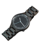 Quartz Analog Wooden Wrist Watch for Men – 45 mm - Image 2