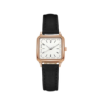 Women’s Analog Quartz Leather Strap Watch with Luminous Hands - Image 2