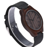 Quartz Analog Wooden Wrist Watch for Men – 40 mm - Image 2