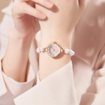 Women’s Analog Quartz Bracelet Watch – Alloy Band, 23 mm Dial - Image 3