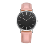 Quartz Analog Wrist Watch with Leather Strap – 40 mm - Image 4