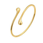 Gold Tone Adjustable Arm Cuff Bracelet – Upper Arm Band