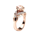 Gold Tone Bow Ring with Cubic Zirconia – Size 7 - Image 3