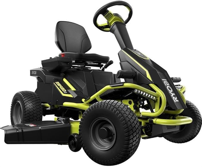 61aDxogB5zL._AC_SX679.jpg Ryobi 38 inches 100 Ah Battery Electric Rear Engine Riding Lawn Mower Model#: RY48111 - Image 1