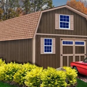 Best Barns Virginia 16×28 Wood Storage Garage