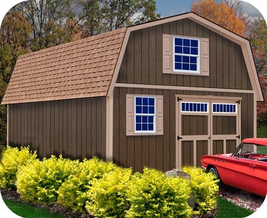 best-barns-virginia-wood-diy-sto_218fb344-1294-4add-ad45-fec9d359e5dc.jpg Best Barns Virginia 16×28 Wood Storage Garage - Image 1